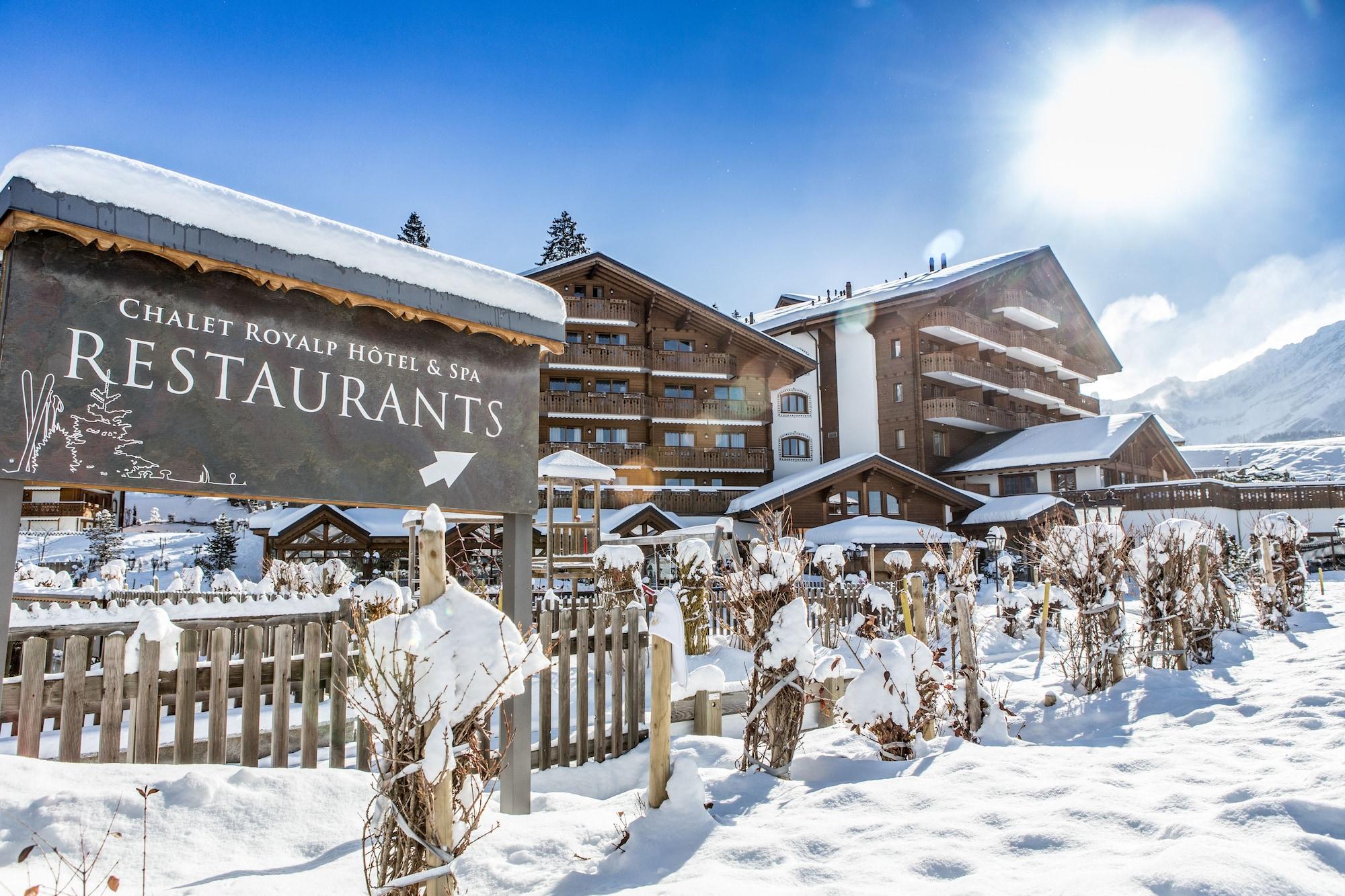 Chalet RoyAlp Hôtel&Spa Villars-sur-Ollon Exterior foto